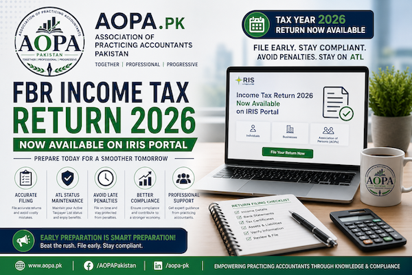 FBR Income Tax Return 2026 Now Available – Complete Filing Guide for Individuals & Businesses